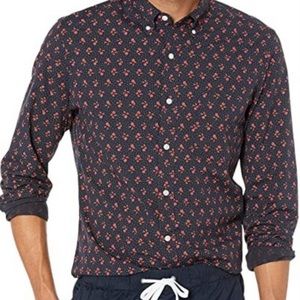 NWOT Jcrew Slim Untucked Floral Shirt Size Medium
